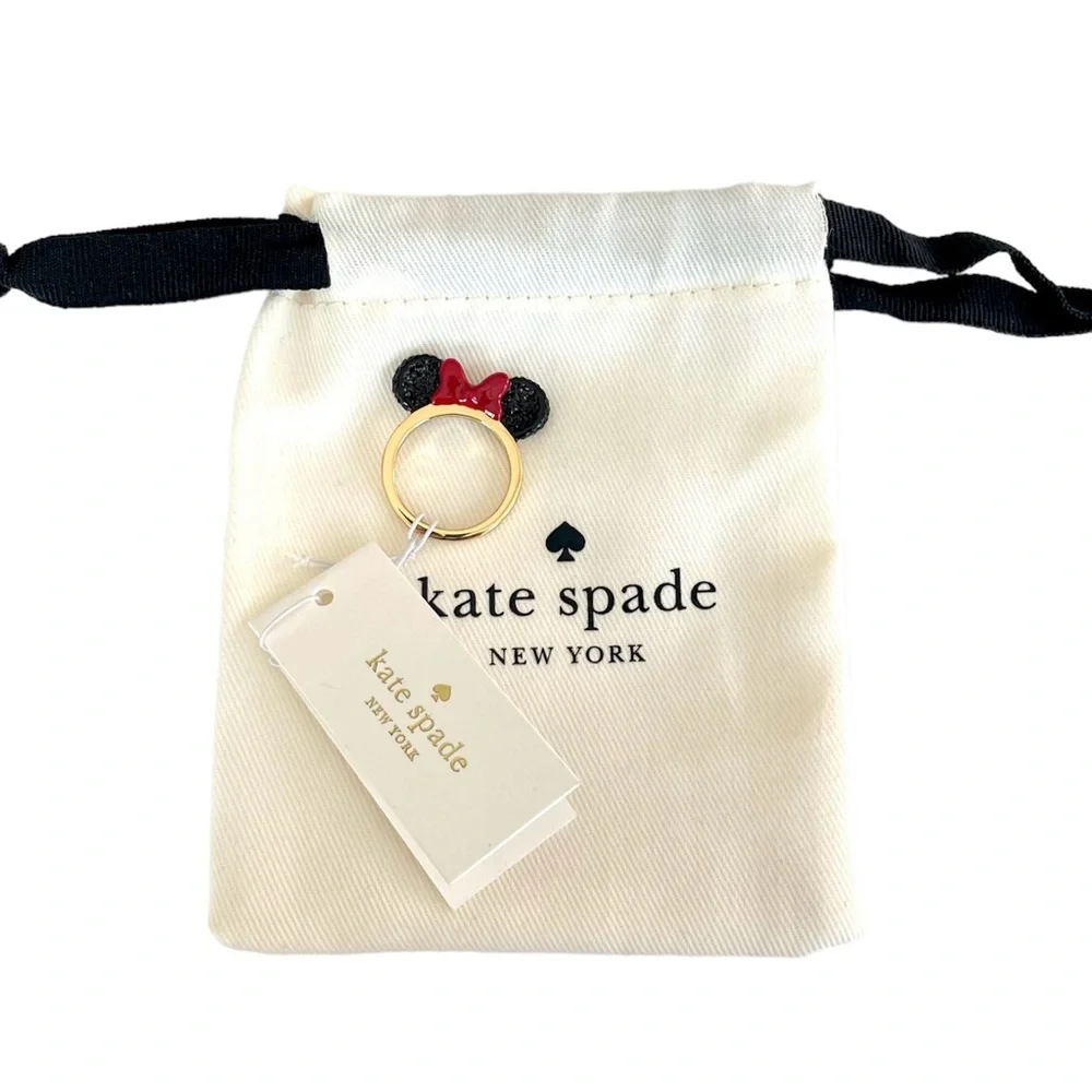 Disney X Kate Spade New York Minnie Mouse Ring Size 7